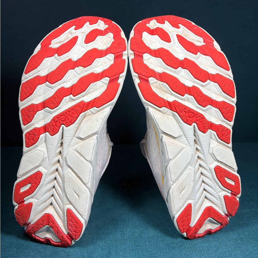 Hoka One Clifton 8 Multicolor shoes men’s size 9 - Picture 7 of 8